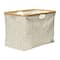 Household Essentials Krush Bamboo Rimmed Basket